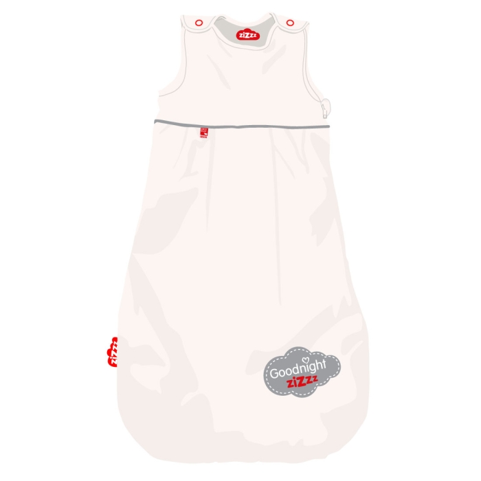 Illustration of sleeping bag Goodnight Zizzz 0-6 months Illustration of sleeping bag Goodnight Zizzz 0-6 months
