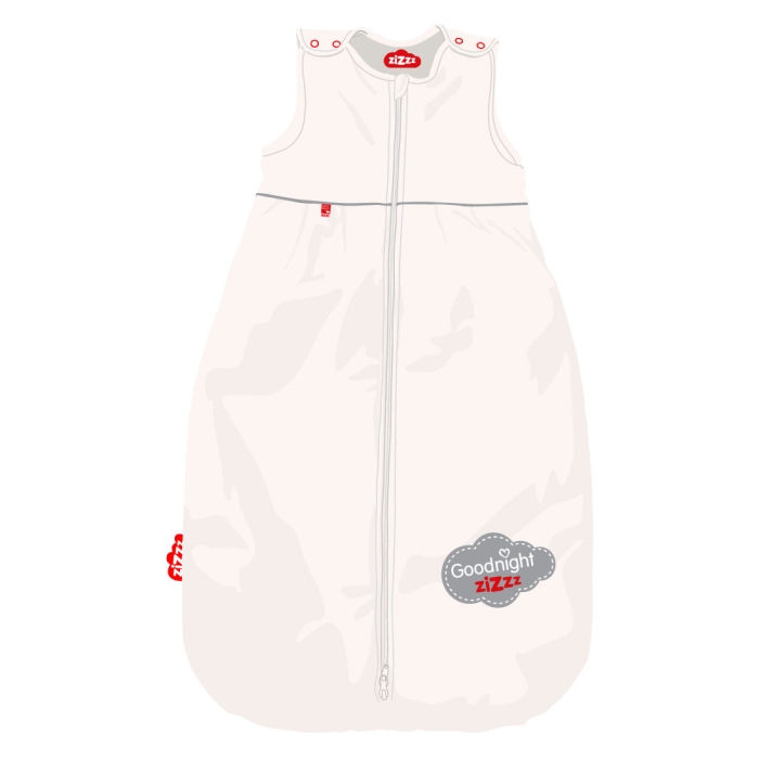 Illustration of sleeping bag Goodnight Zizzz 6-24 months Illustration of sleeping bag Goodnight Zizzz 6-24 months