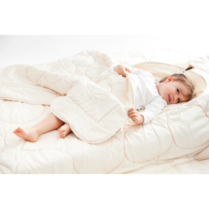 Kids Duvet 140x170cm – 4 Seasons – 290g/m2 Swisswool Filling